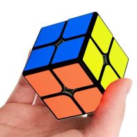 Magic Speed Cube Magic Cube 2x2x2 2x2 Cube Smooth 3D Puzzle Toy Mini Pocket Twist Toy Educational Toys for Boys Girls Kids Adult