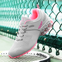 Air Cushion Women Tennis Shoes Breathable Fitness Thick Bottom Sport Shoes Outdoor Non-slip Women Sneakers Tenis Feminino