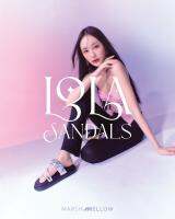 LOLA SANDAL รองเท้าหูคีบเสริมส้น 1.5 นิ้ว เพิ่มดีเทลด้วยสายหนังpuสุดนิ่ม