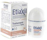 Etiaxil ผลิตภัณฑ์ระงับเหงื่อใต้วงแขน โรลออนลดเหงื่อ For Sensitive Skins ขนาด 15 ml