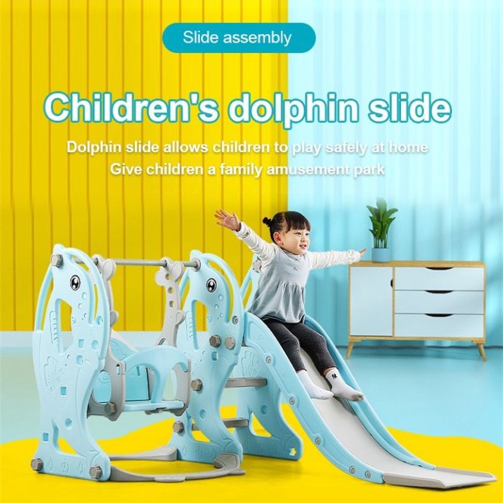 toykidsshop-สไลเดอร์แป้นบาส-ชิงช้า3in1-มีดนตรี-แถมแป้นบาส-ลูกบาส-no-6036