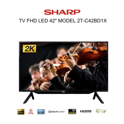 SHARP TV FHD LED 42 นิ้ว รุ่น 2T-C42BD1X (สามารถออกใบกำกับภาษีได้)