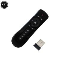 【DT】 T2 Gyroscope Mini Fly Air Mouse 2.4GHz Wireless Keyboard Remote Control 3D Sense Motion Stick for Android Smart TV Box  hot