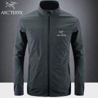 ARCTERYX 2022ฤดูใบไม้ร่วงและฤดูหนาวแจ็กเก็ตผู้ชาย,กีฬาวิ่งหลวมคอตั้งเสื้อคลุมขนาดใหญ่