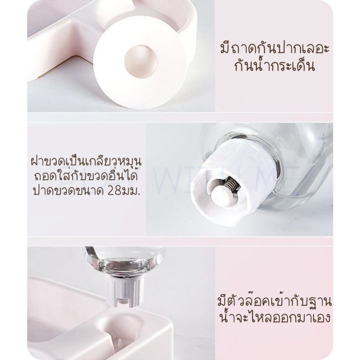 ส่งฟรี-พร้อมส่ง-ชามอาหารสัตว์เลี้ยง-เข้ามุม-ที่ให้อาหารและน้ำอัตโนมัติ-แมว-สุนัข