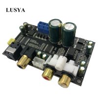 Lusya CS8416 CS4398อินเตอร์เฟสดิจิตอลโมดูลบอร์ด DAC สายออปติคอลสายโคแอกเชียลอินพุตดีเอซีถอดรหัส24bit 192K AC 12V C3-003