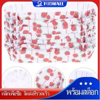 RUDMALL 100 Pcs Hot Dog Tray Paper Plates Disposable Trays Holder Multi-function Bread Pan