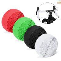 WinnerYou 4pcs Bicycle Handlebar Tapes Soft Road Bike Band Breathable Non-Slip Cycling Belt EVA Bar Tape Horns Anti-Slip Shockproof Wrap Riding Equipment