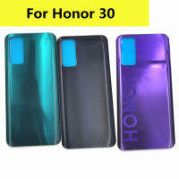 สำหรับ Huawei Honor 30 แบตเตอรี่ฝาครอบด้านหลังประตูแผงเคสโทรศัพท์กลับสำหรับ Honor 30 ด้านหลัง BMH-AN10-Ludeiur