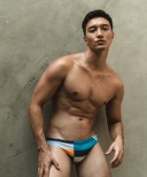 กางเกงว่ายน้ำ VNOM HOWDY SPEEDY กางเกงว่ายน้ำชายลายสลับสี Mens Swimming Trunk HOWDY SPEEDY