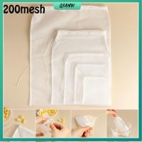 QIANW 200mesh Reusable Cooking Colander Food Special Coffee Filter Nut Milk Bag Nylon Fine Mesh Cheese cloth