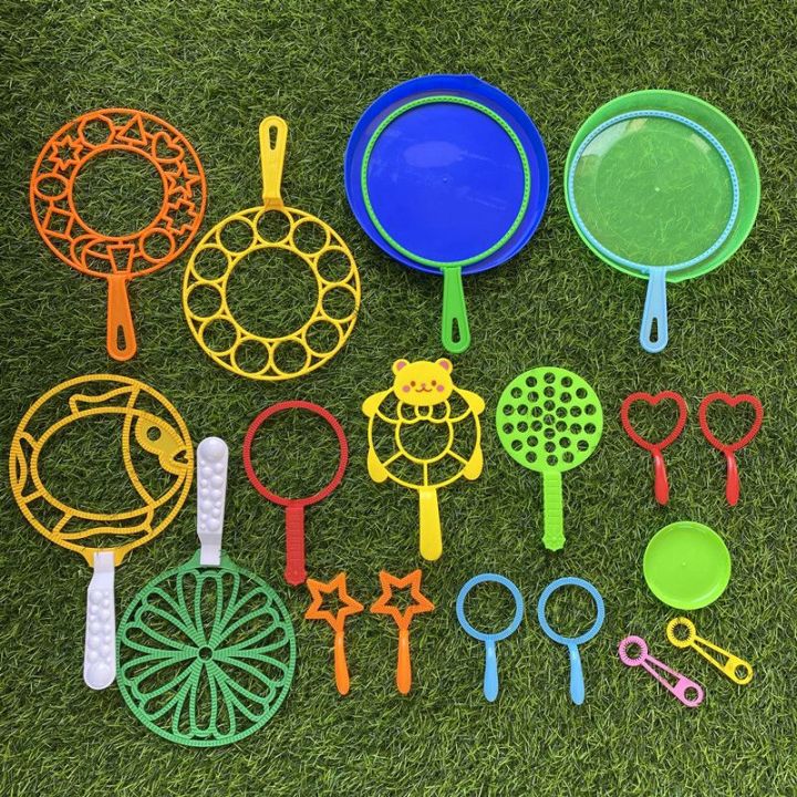 20pcs-jumbo-colorful-bubble-wand-kit-creative-bubble-making-wand-outdoor-activity-amp-party-amp-games-for-kids