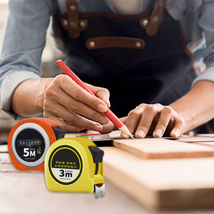 Steel Measuring Tape Industrial Auto Lock Steel Tape Measure (3M 5M