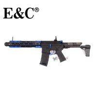 E&amp;C 338 BLUE S2 (QD1.0) GRIDLOK 11 “ SBR AEG ระบบไฟฟ้า แถมลูกบีบี ~ 1,000 นัด เป้ากระดาษ ,ของเล่นบีบีกัน