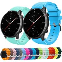 22mm Watchband For Amazfit GTR 4 2e 3 Pro band Strap GTR2e Silicone belt Bracelet correa For Amazfit GTR 2e strap Cables