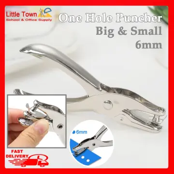 Metal Single Hole Tooth Shaped Hole Puncher Plier School Office