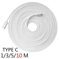 1/3/5/10M Extra Long Type C Charge Data Cable Fast Charging Wire Cord Mobile Phone Power Supply Extended Wire For Xiaomi Samsung