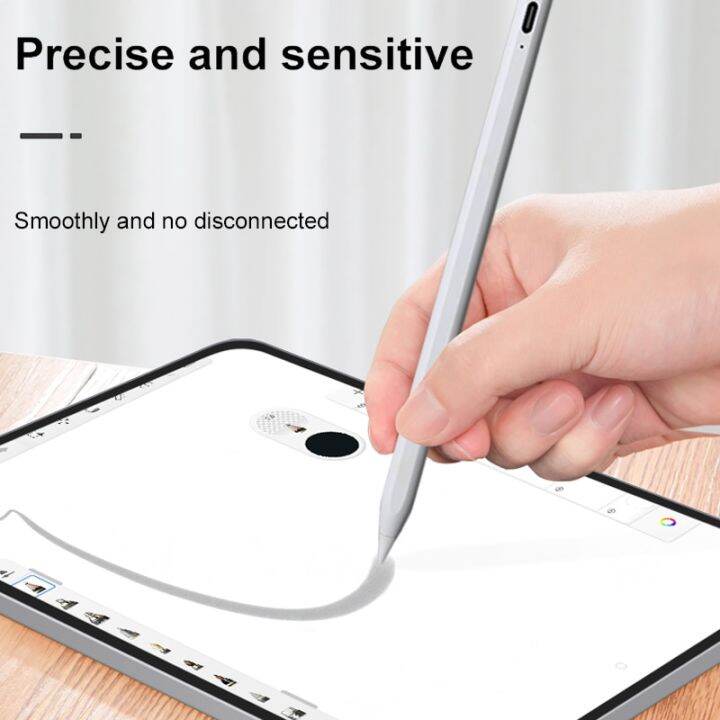 ปากกา-stylus-สากลเหมาะสำหรับปากกา-apple-ipad-แบบชาร์จไฟได้เหมาะสำหรับ-huawei-ที่เหมาะกับ-xiaomi-redmi-samsung-แท็บเล็ต-โทรศัพท์ส่วนใหญ่