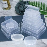 Jewelry Case Transparent Plastic Storage Container For Beads Earring Box Makeup Organizer Business Card Mini Boxes Collecting