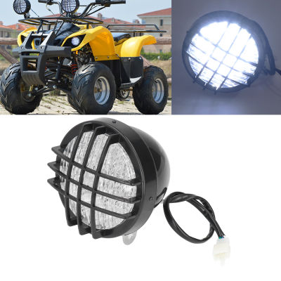 12V 8W LED ไฟหน้าสำหรับ 50cc 110cc 125cc 150cc 200cc รถจักรยานยนต์ ATV Quad Go Kart