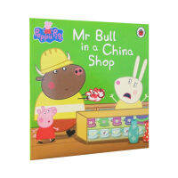 Wxw CDI Dickอ่านหนังสือรุ่นPiggy Mr Bull In A China ShopวัวและPorcelain Shop Originalสมุดภาพภาษาอังกฤษ3-8ปี # WarmทุกวันStory,ชุดที่ดีตัวอักษร