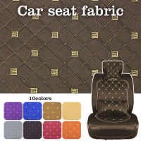 100*148cm Thicken Cotton Linen Quilted Fabric Sponge Embroidery Pattern Fabric For Diy Car Interior Seat Cover Upholstery Sofa