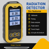 เครื่องตรวจจับรังสีแบบใช้มือถือแบบพกพา Radiation Monitor 0.01 Μsv H‑50msvh 1800MAh 2.4ในหน้าจอ TFT LCD Monitor X Conneβ Rays