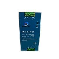 NDR-240-24 Ultra Thin DIN Rail Mounted 24V 10A for Industrial Control Drive Electric Cabinet Switch Power Supply