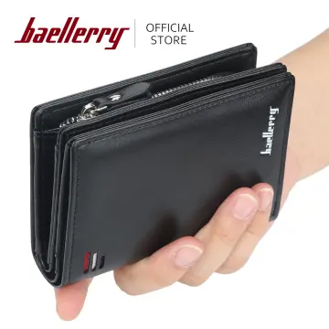 Bogesi Men wallet with Zipper Coin Bag Small Bifid Famous Brand Thin Wallet  Men Purse - AliExpress