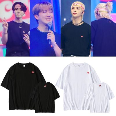 New Korean Fashion K Pop Kpop StrayKids SKZ’S 2ND FM Supporting Clothes for Concerts Men/women Short Sleeve K-pop T-shirt