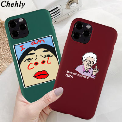 Cool Phone Case for 6s 7 8 11 12 Plus Pro Mini X XS MAX XR SE Funny Cartoon Cases Soft Silicone Fitted Accessorie Covers