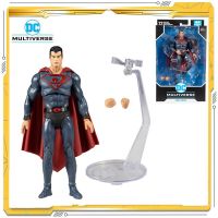 In Stock 7inch Mcfarlane DC Superman:Red Son Model Toy Action Figures Toys For Children Gift