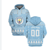 3D HOODIE-  XZX180305   man chester City f.c 3D Hoodie 11