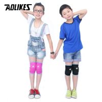 AOLIKES 1คู่เด็ก Thicken ฟองน้ำ Anti-Crash เข่าสำหรับเต้นรำ Roller Skating ขี่จักรยานเด็ก Kneepads เข่า Protector