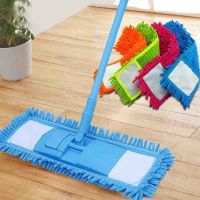 ﹉✷◆ 1pc Replace Microfiber Cleaner Mop Head Extendable Floor Cleaning Cloth Mop Top Washing Home Rags Flat Spray