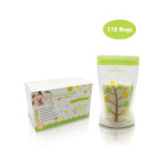 Bimirth 112 Túi Trữ Sữa Mẹ Túi Trữ Sữa Tươi Dung Tích 200ML Chất Liệu An