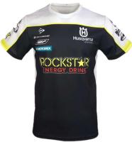 Husqvarna Rockstar เครื่องดื่มให้พลังงานแข่ง Pro วิบากแขนสั้นย์จักรยานย์ Moto แข่งเสื้อขี่เสื้อจักรยานจักรยานแข่งเสื้อยืด quickdry Moto ย์ขี่เครื่องแต่งกาย