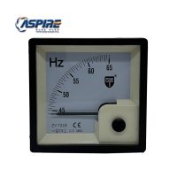 เครื่องกำเนิดไฟฟ้า AC Hertzmeter 65HZ 72*72Mm HZ เครื่องวัดความถี่45-65HZ