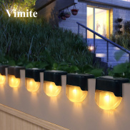 Vimite Solar garden lights outdoor waterproof automatic sensor fence
