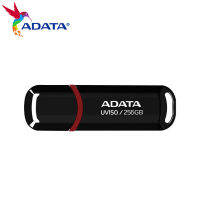 ต้นฉบับ ADATA UV150 USB แฟลชไดรฟ์256กิกะไบต์128กิกะไบต์64กิกะไบต์32กิกะไบต์ความเร็วสูง USB 3.2แฟลชไดรฟ์ปากกาสีดำไดรฟ์สำหรับคอมพิวเตอร์ดิสก์ U