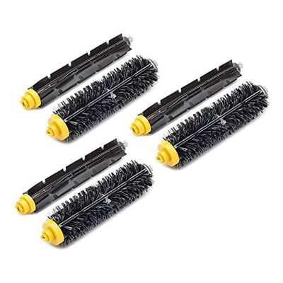 3 Sets Bristle &amp; Flexible Beater Brush Set for IRobot Roomba 600 700 Series 650 610 620 630 660 700 760 770 780 790