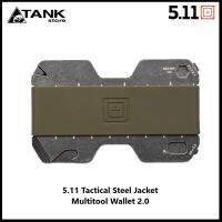 5.11 Tactical Steel Jacket Multitool Wallet 2.0 56723 กระเป๋าสตางค์โลหะแบบแทคติคอล เบา เอนกประสงค์ ปลอดสนิม