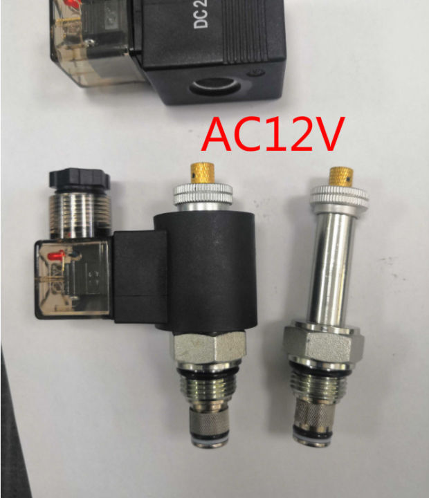 AC12V วาล์วขดลวดแม่เหล็กสำหรับ Lift แผ่นอุปกรณ์เสริมอิเล็กทรอนิกส์วาล์วแม่เหล็กวาล์วรักษาแรงดัน