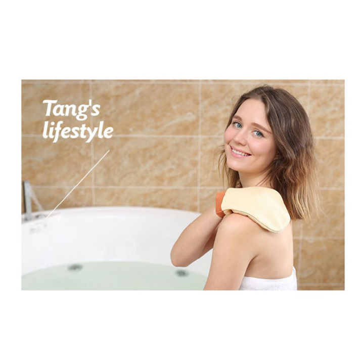 rayua-shower-spa-exfoliator-ถุงมืออาบน้ำสองด้าน-body-cleaning-scrub-dead-skin-removal