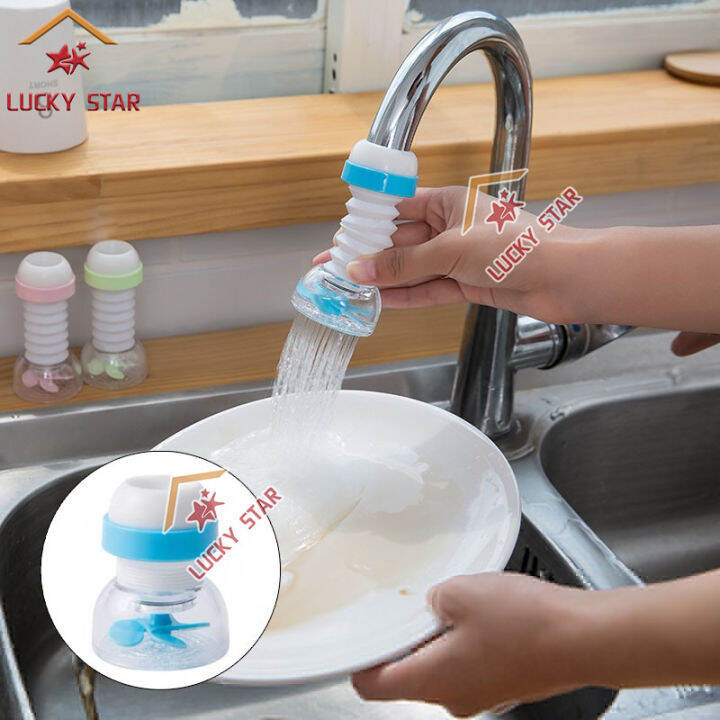 ORD Water Filter For Faucet SplashProof Retractable Rotating kitchen