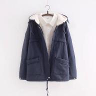 áo khoác nữ lót lông cừu siêu ấm - hàng thiết kế NH03 nuna thumbnail