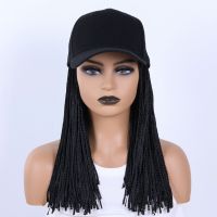 BCHR Hat Dreadlocks Wigs for African Black Women Daily Synthetic Braided Hair Baseball Cap Dreadocks Wig Adhesives Tape