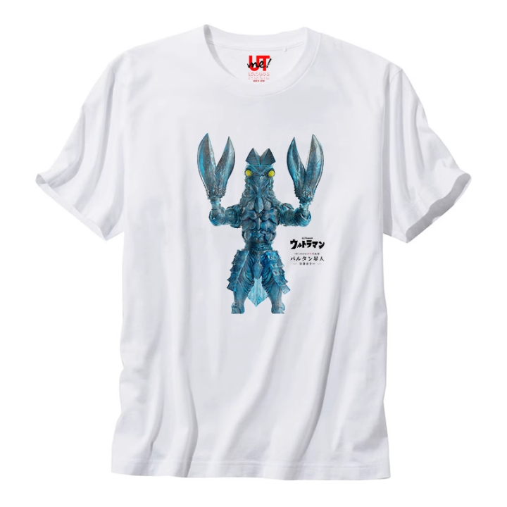 u-t-เสื้อยืดพิมพ์ลายคอตตอนร่วมยี่ห้อ-ultraman-แบบลำลองแขนสั้น