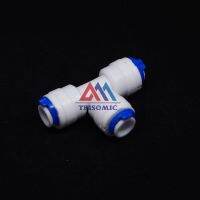 5pcs Fit Tube O/D 1/4 -1/4 -1/4 Pushfit Reducer Tee Type 3 Ways RO Water Connector Fitting Reverse Osmosis Water Cleaner