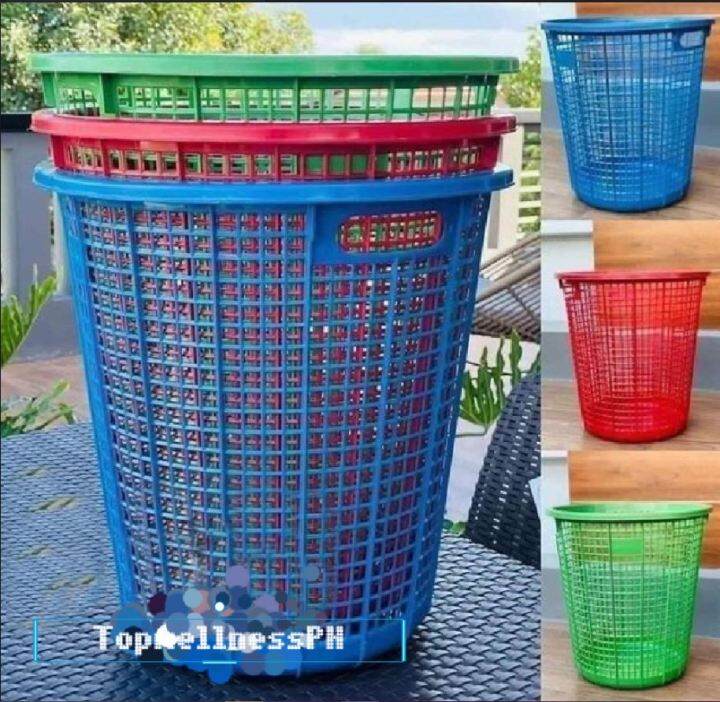 classic laundry checkered holes basket Lazada PH